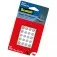 Protetor adesivo anti-impacto redondo 8 mm com 20 unidades
