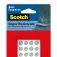 Protetor adesivo anti-impacto redondo 8 mm com 20 unidades