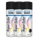 Kit 3 tintas spray preto fosco de uso geral 350 ml