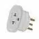 Adaptador universal para tomada 2 pinos