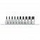 Jogo de chave soquete com ponta allen 5 a 17 mm - R62558010 Jogo de chave soquete com ponta allen 5 a 17 mm - R62558010