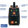 Inversora de solda painel digital 160A para eletrodo revestido e Tig - SMI160  220V Inversora de solda painel digital 160A para eletrodo revestido e Tig - SMI160  220V