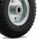 Roda completa com pneu maciço 10.1/2