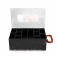 Organizador plástico com 12 compartimentos - Doublebox Organizador plástico com 12 compartimentos - Doublebox