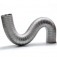 Duto de ventila��o flex�vel corrugado 100 mm x 3 metros