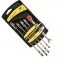 Jogo de chave combinada com catraca 8 a 14 mm 5 peças - 9NX