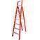 Escada de fibra de vidro 6 / 9 degraus 1,80 x 2,95 m modelo multiuso - FMU-6/9 Escada de fibra de vidro 6 / 9 degraus 1,80 x 2,95 m modelo multiuso - FMU-6/9