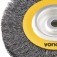 Escova de a�o circular ondulada 6 x 3/4 x 1/2