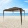 Gazebo dobrável em poliéster 3,0 x 3,0 m Gazebo dobrável em poliéster 3,0 x 3,0 m