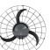 Climatizador de parede fixo 1 metro - CL101F  220V Climatizador de parede fixo 1 metro - CL101F  220V