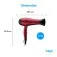 Secador de cabelo 2000 Watts com Tourmaline - Glossy Íon  110V
