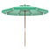 Ombrelone com armao em madeira 2,4 m - Positano