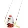 Pulverizador costal a gasolina 1 hp 25L com 2 lanças  - PC260DL