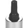 Soquete com ponta hexalobular T30 encaixe 1/2 Soquete com ponta hexalobular T30 encaixe 1/2