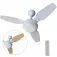 Ventilador de teto 3 pás Inverter dupla face com controle remoto - Legacy  110V/220V