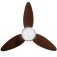 Ventilador de teto 3 pás em mdf dupla face - Fharo  220V Ventilador de teto 3 pás em mdf dupla face - Fharo  220V