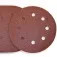 Disco de lixa 180 mm 8 furos para lixadeira MLP800H / MLP710 com 10 unidades