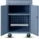 Rack fechado para computador com visor de acrílico - RLL-29 