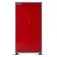 Armário para ferramentas com 4 prateleiras e 2 portas vermelho - RLL-110