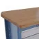 Tampo de madeira angelim para bancada 1600 x 730 x 40 mm - MA-3