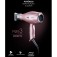 Secador de cabelo 2200 watts 5 temperaturas - Fox on 3 Rose  220V