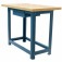Bancada desmontvel tampo compensado pinus 1100 x 600 x 40 mm c/ 1gaveta - NB-1