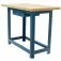 Bancada desmontável tampo compensado pinus 1100 x 600 x 40 mm c/ 1gaveta - NB-1
