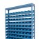 Estante met�lica com 108 gavetas n�3 azul  - NE108/3A