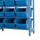 Estante met�lica com 9 caixas n� 7 azul - NE9/7A
