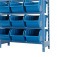 Estante met�lica com 9 caixas n� 7 azul - NE9/7A