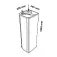 Bebedouro purificador de água de coluna pressão Kromanox - Press Star  220V