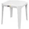 Conjunto de mesa Coruripe com 4 cadeiras plásticas sem braço