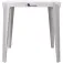 Conjunto de mesa Coruripe com 4 cadeiras plásticas sem braço