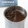 Moedor de café e grãos elétrico 220W em aço inox Gourmand Gris - MG200  110V