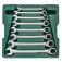 Jogo de chave combinada com catraca 8 a 19 mm 8 peças - ST08008SJ Jogo de chave combinada com catraca 8 a 19 mm 8 peças - ST08008SJ