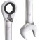 Jogo de chave combinada com catraca reversível de 8 a 18 mm com 8 peças - ST09041 Jogo de chave combinada com catraca reversível de 8 a 18 mm com 8 peças - ST09041