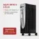 Aquecedor de ambientes 1.500 watts a óleo - A-06  110V