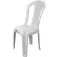Conjunto de mesa Coruripe com 4 cadeiras plásticas sem braço