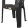 Conjunto de mesa Coruripe com 4 cadeiras plásticas com braço