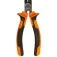 Alicate bico meia cana curvo extra longo 8