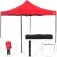 Gazebo dobrável em oxford com pvc 3 x 3 m Pagoda - 334304