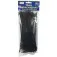 Abraçadeira de nylon preta 3,6 mm x 20 cm com 100 peças