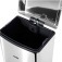 Lixeira inox retangular 30L com pedal Lixeira inox retangular 30L com pedal