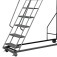 Escada plataforma de ferro 3,0 m 9 degraus + patamar - 58-C Escada plataforma de ferro 3,0 m 9 degraus + patamar - 58-C