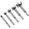 Jogo de brocas 10 a 35 mm para fechadura com 5 peças - FORSTNER Jogo de brocas 10 a 35 mm para fechadura com 5 peças - FORSTNER