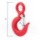 Gancho olhal com trava de segurana 0,75 ton.