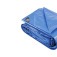 Lona reforada de polietileno azul 10 m x 4 m