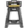 Banqueta plástica dobrável altura 450mm preta Banqueta plástica dobrável altura 450mm preta