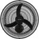 Ventilador de parede 50 cm oscilante preto 14063 - NEW  110V Ventilador de parede 50 cm oscilante preto 14063 - NEW  110V