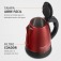 Chaleira elétrica 2 litros 1.200 watts vermelha Premium - CE-06-R  110V Chaleira elétrica 2 litros 1.200 watts vermelha Premium - CE-06-R  110V
